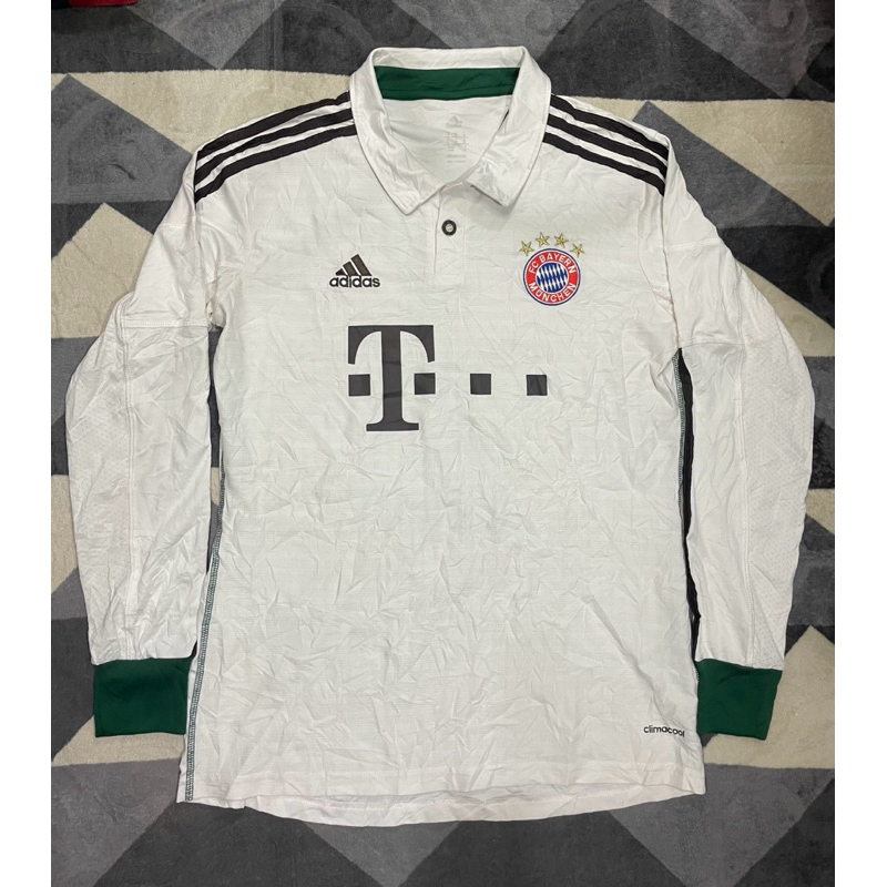 Jersey Bayern Munchen Away  2013/2014 Long Sleeve NNS #7 Ribery