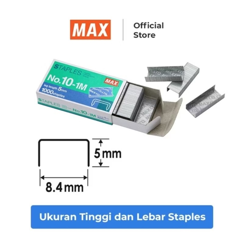 

Max Staples / Isi Staples No. 10-1M