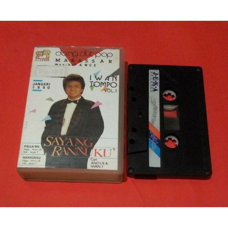 kaset pita Dangdut Pop MAKASSAR IWAN TOMPO Vol.1 / SAYANG RANNUKU