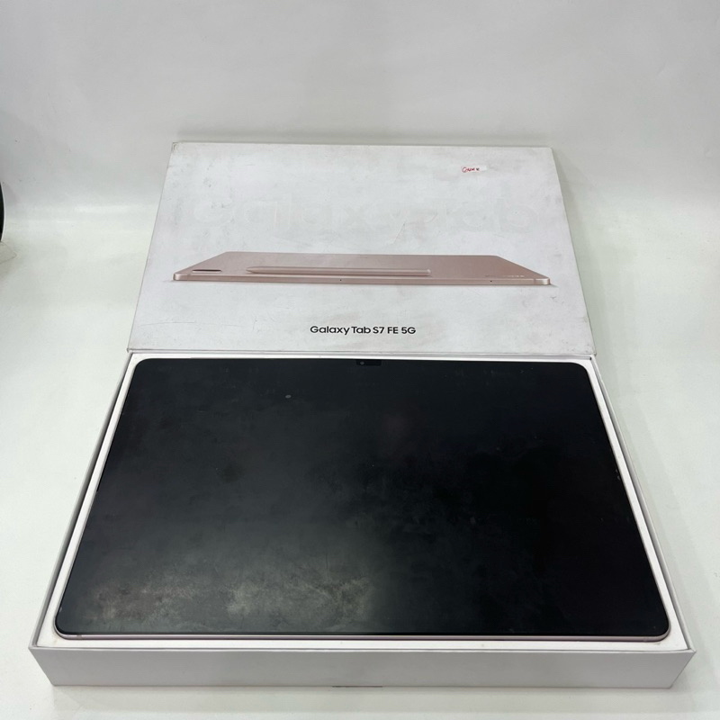 Samsung Galaxy Tab S7 FE 5G 6/128gb Fullset Second Garansi Resmi