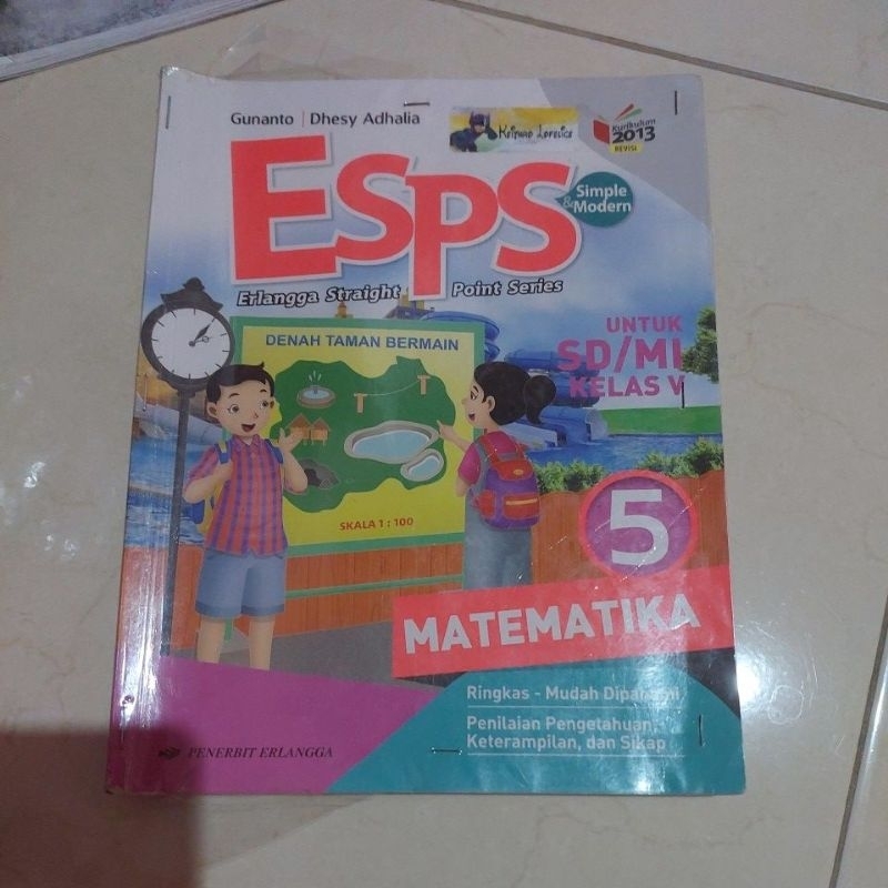 

Matematika Kelas 5 SD (KONDISI SANGAT BAGUS) |BACA DESKRIPSI|