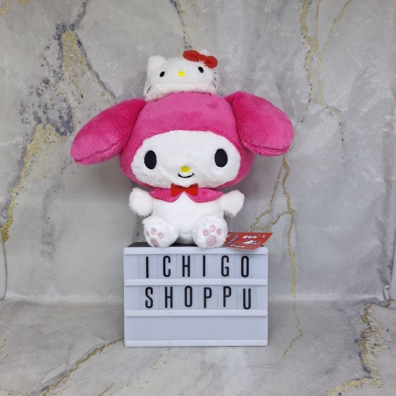 Sanrio My Melody Hello Kitty 50th Party Time Plush Doll EIKOH