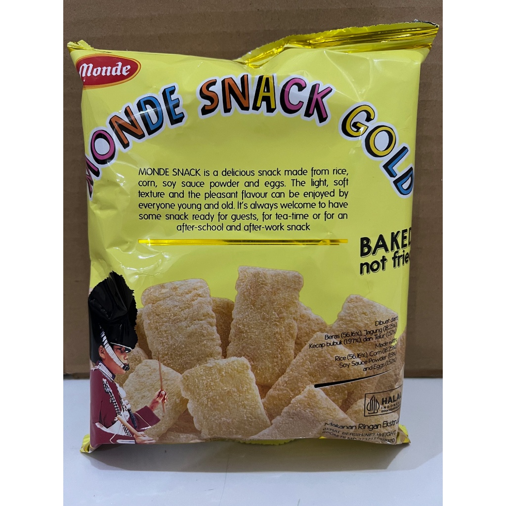 

Monde Snack Gold 60 gram