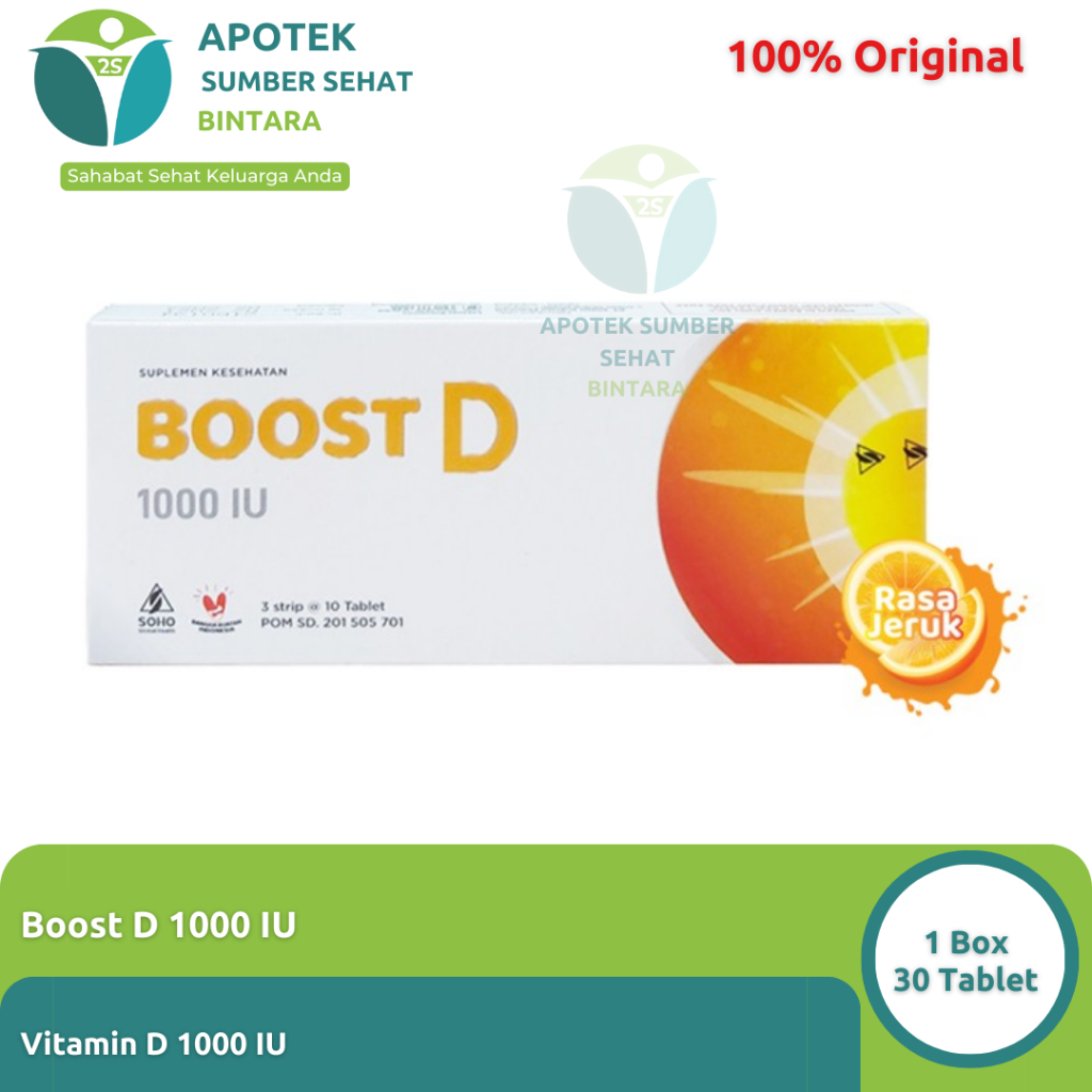 Boost D - Vitamin D 1000 IU