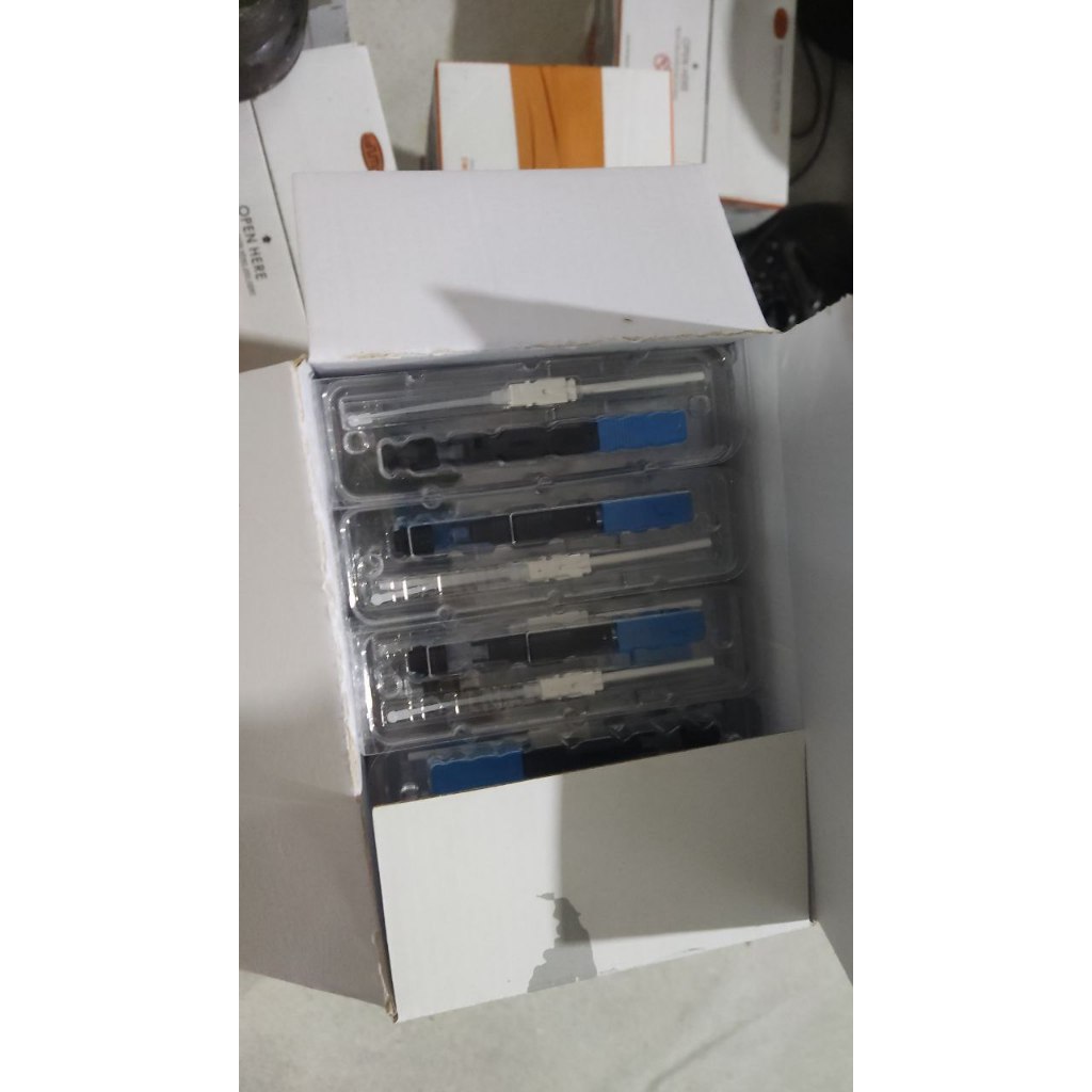 SOC ilsintech swift splice on connektor fiber Optik