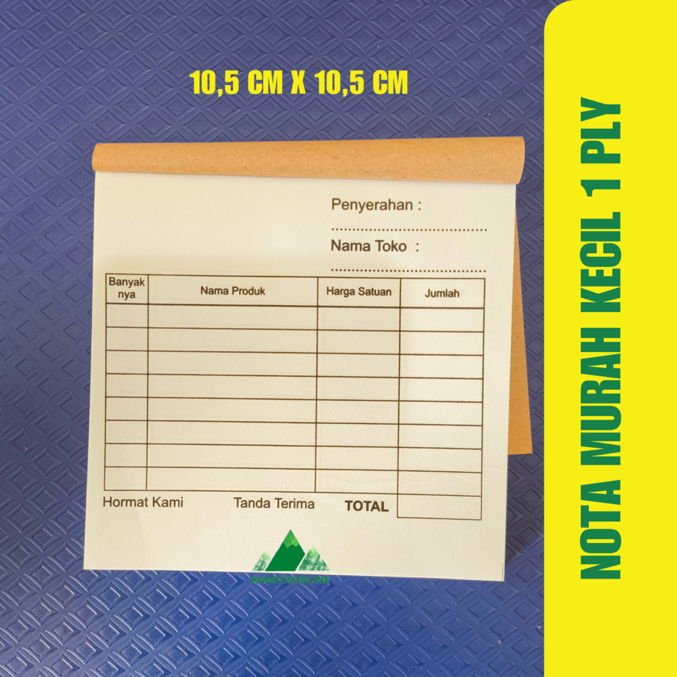 

PROMO NOTA KONTAN MINI 1 PLY NOTA HVS KECIL BEST SELLER