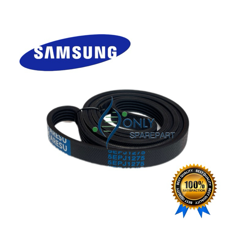 Fan belt Vanbelt V belt 5EPJ1275 Dryer Mesin Cuci Samsung