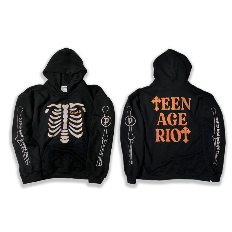 SAINTP JKT HOODIE TEEN AGE RIOT V1 HOODIE SAINTP RIOT V1 ORIGINAL SAINTP