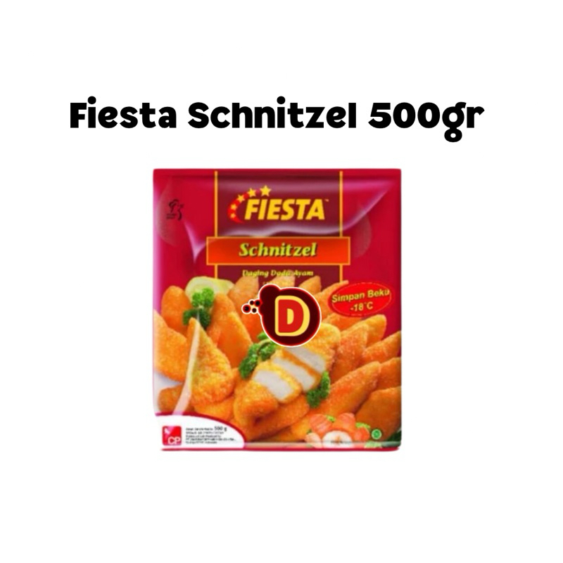 

Nugget Fiesta Schnitzel 500gr | naget | nuget | ayam goreng | krispi