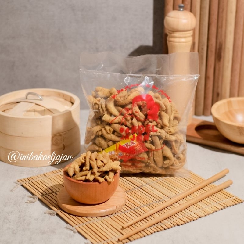 

Keripik Usus Ayam 250gr 500gr 1kg Bakoel Jajan Premium