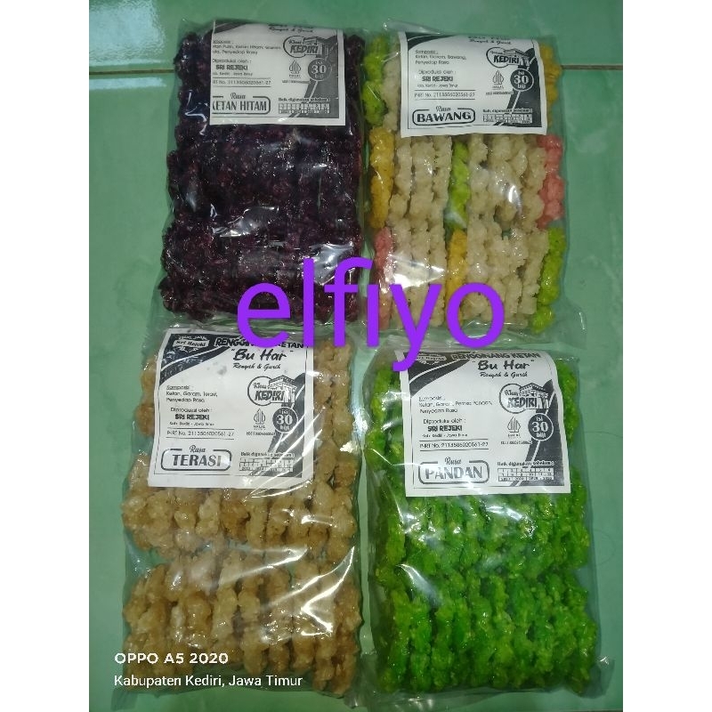 

Rengginan Ketan besar isi 30 biji