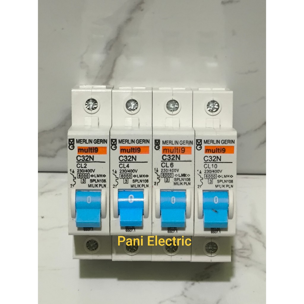 MCB MERLIN GERIN 2A 4A 64 10A