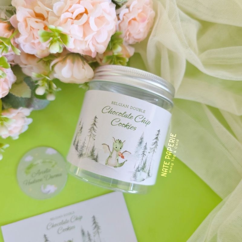 

Sticker Toples Jar 2in1 Tutup & Badan Toples