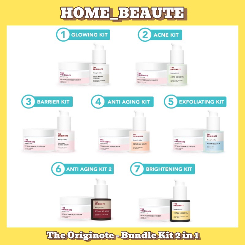homebeaute ~ The Originote Special Bundle 2in1 Moisturizer + Serum ORI