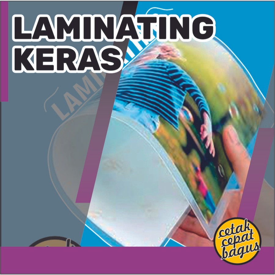 

Laminating Keras / Ukuran A4 / A3