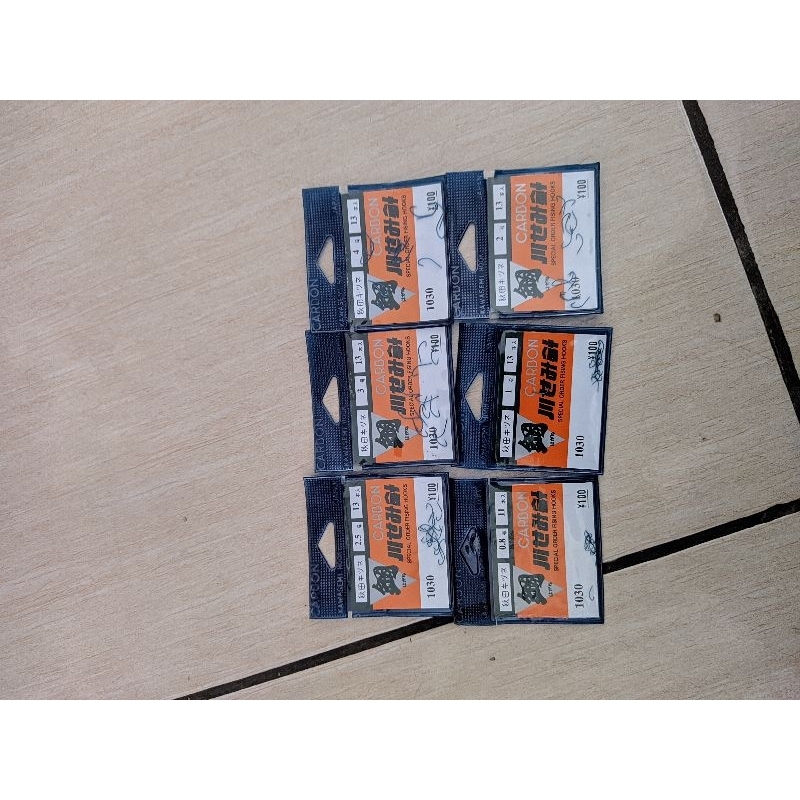 Kail carbon jepang 1030 tanpa lubang