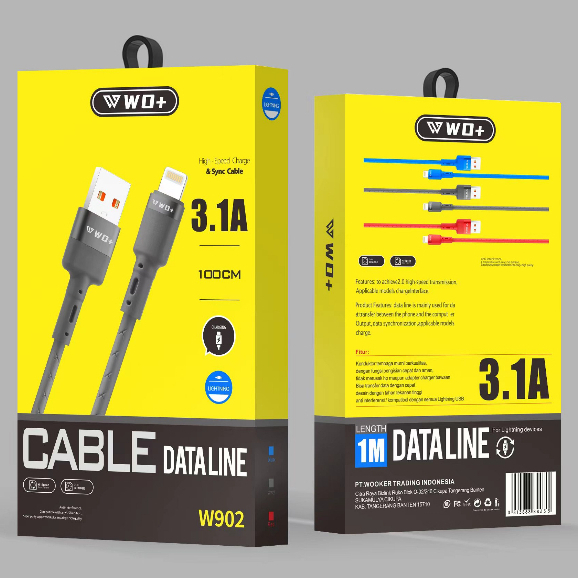 KABEL DATA WO+ W902 IPHONE