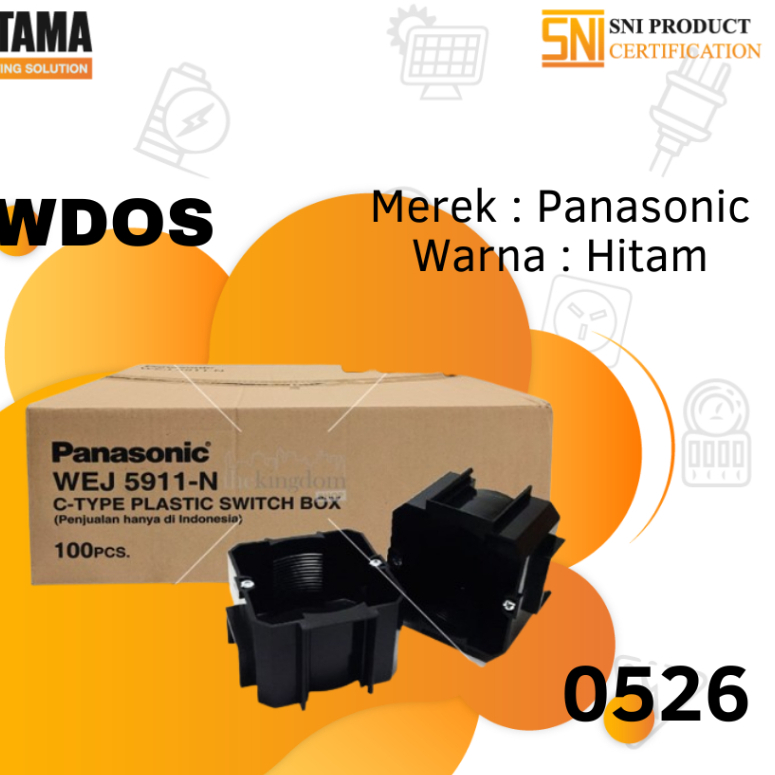 IB DOS / INBOW DOS MEREK PANASONIC K0526
