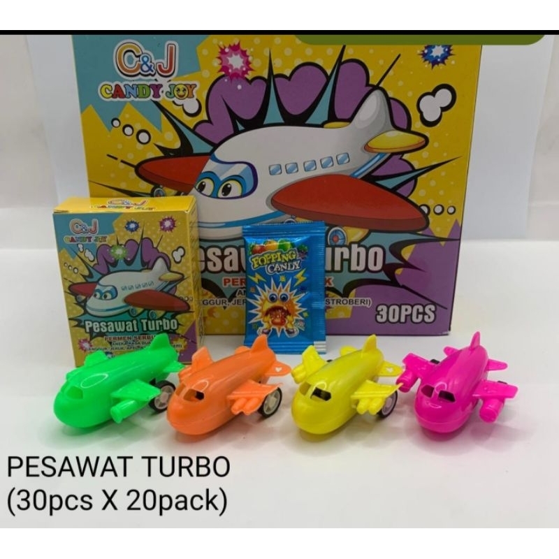 

30 pcs permen pesawat turbo permen serbuk