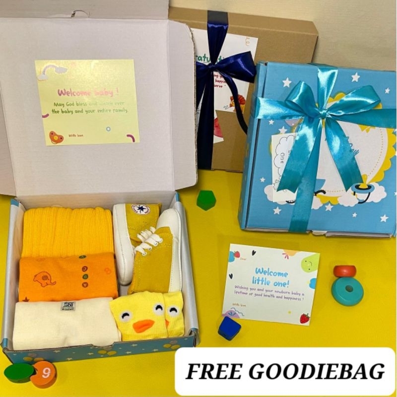 (FREE GODIEBAG) Hampers Bayi | Hampers Baby Unisex | Gift Set Baby | Kado bayi | Hamper baby boy | H