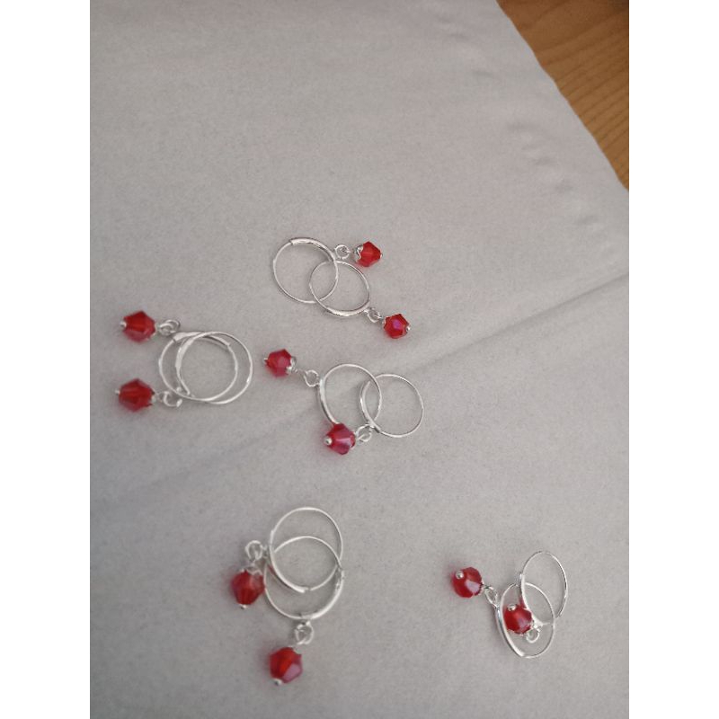 ANTING ANAK PERAK LAPIS EMAS 24K