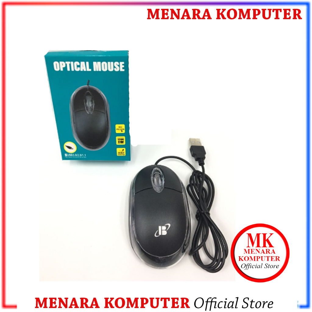 Mouse Kabel USB Optical /Mouse Laptop Komputer Kabel Termurah /Mouse kabel / mouse wired / mouse mur