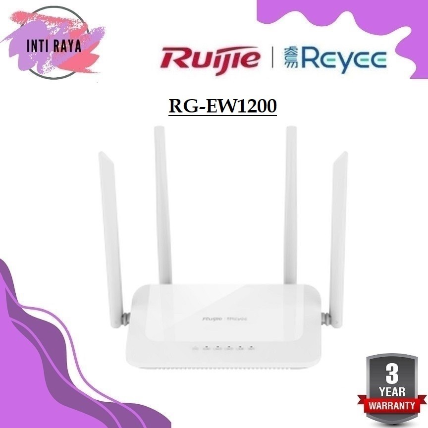 RUIJIE REYEE RG-EW1200 1200M Dual-band Wireless Router RG EW1200 EW3