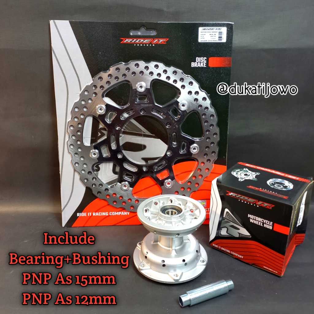 Tromol Depan KLX D-Tracker Set Piringan Cakram PNP cb gl mp tiger dan shok ninja Ride It