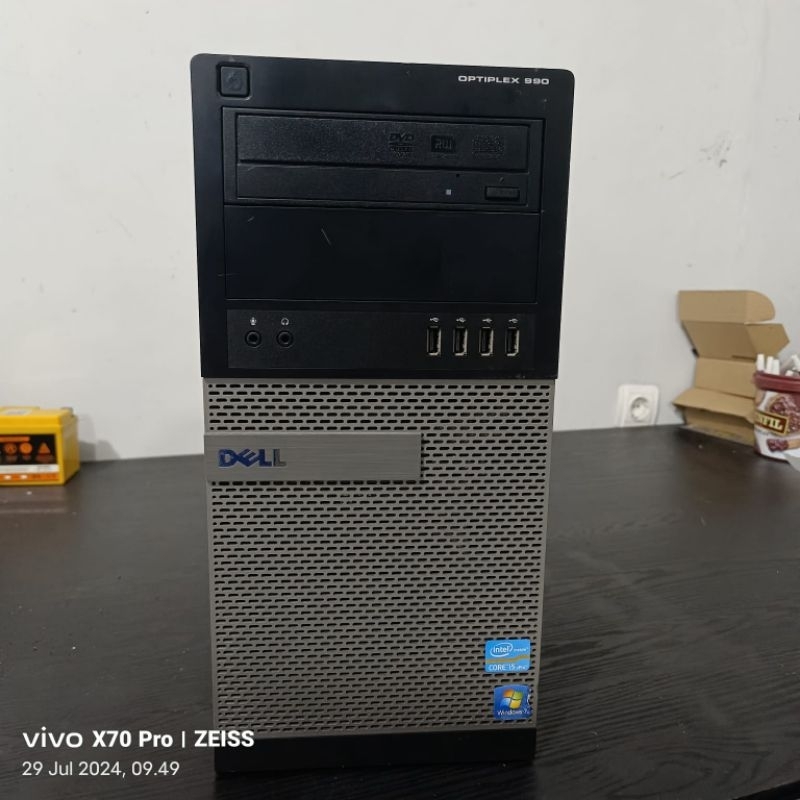 CPU barebone PC kosongan DELl Optiplex 990 Socket 1155 Support GEN 2