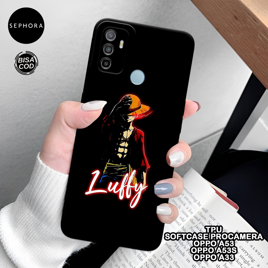 Softcase OPPO A53/A53s/A33 Terbaru - Fashion Case Anime - Case OPPO A53/A53s/A33 - Case Pro Camera -