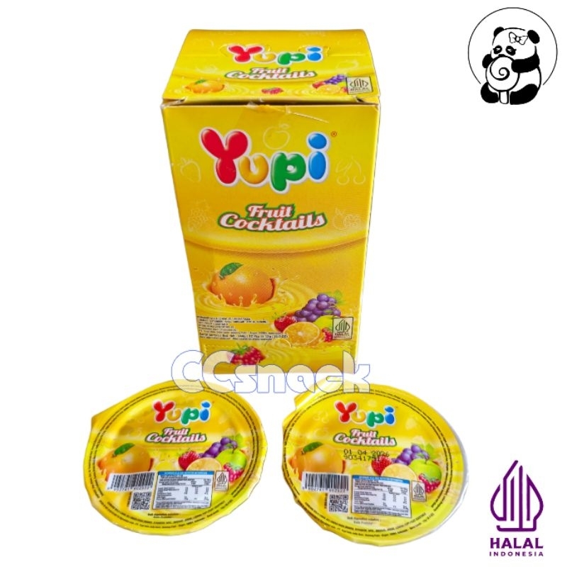 

YUPI FRUIT COCKTAILS BOX ISI 12