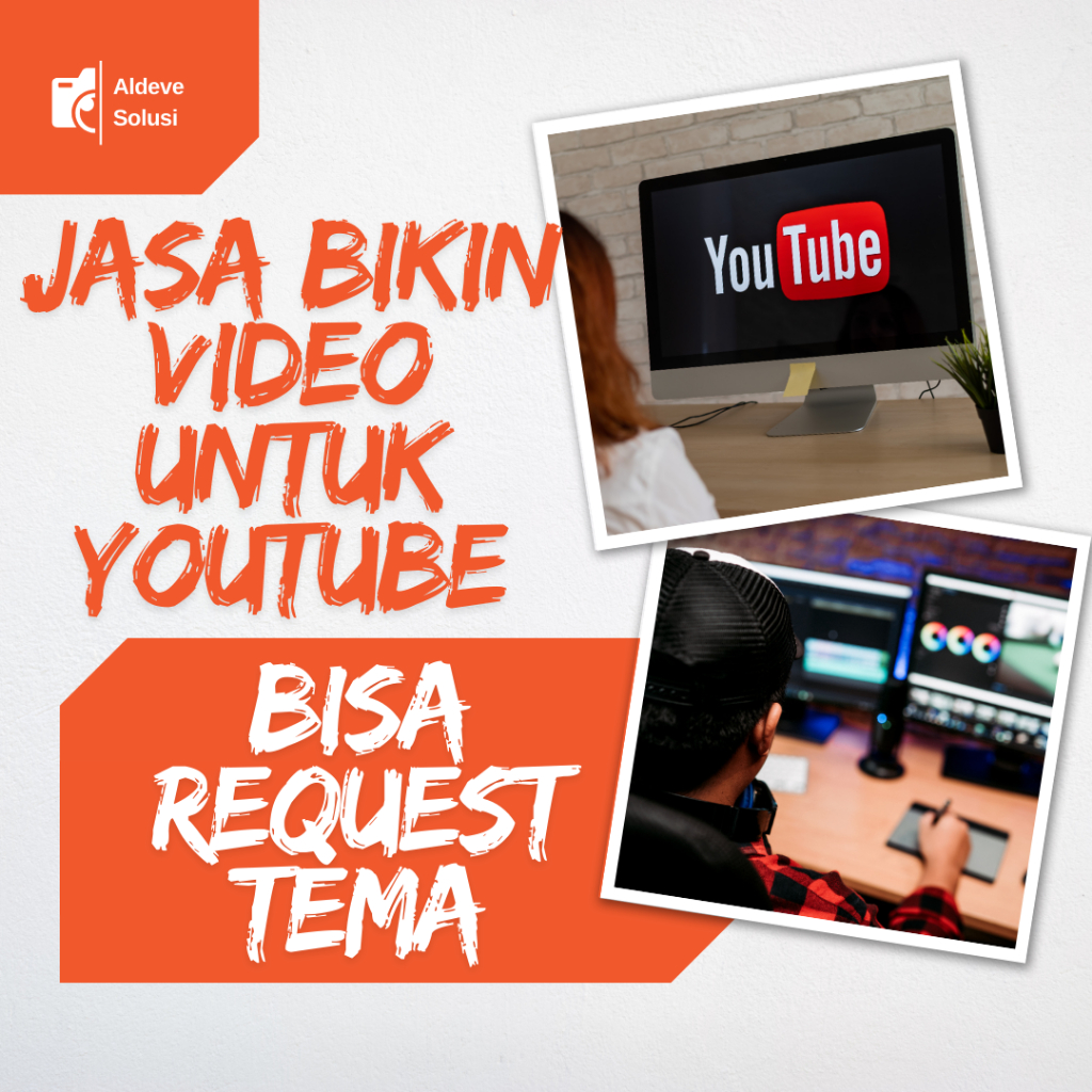 Jasa Bikin Konten Youtube Bisa Request Tema Tinggal Upload