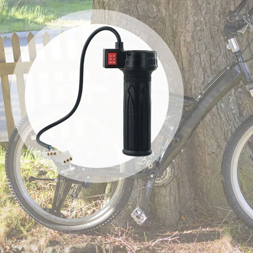 Sepeda Listrik Gas 3 Kecepatan Universal / Pegangan Sepeda Listrik Gas Konversi Sepeda Listrik Penga