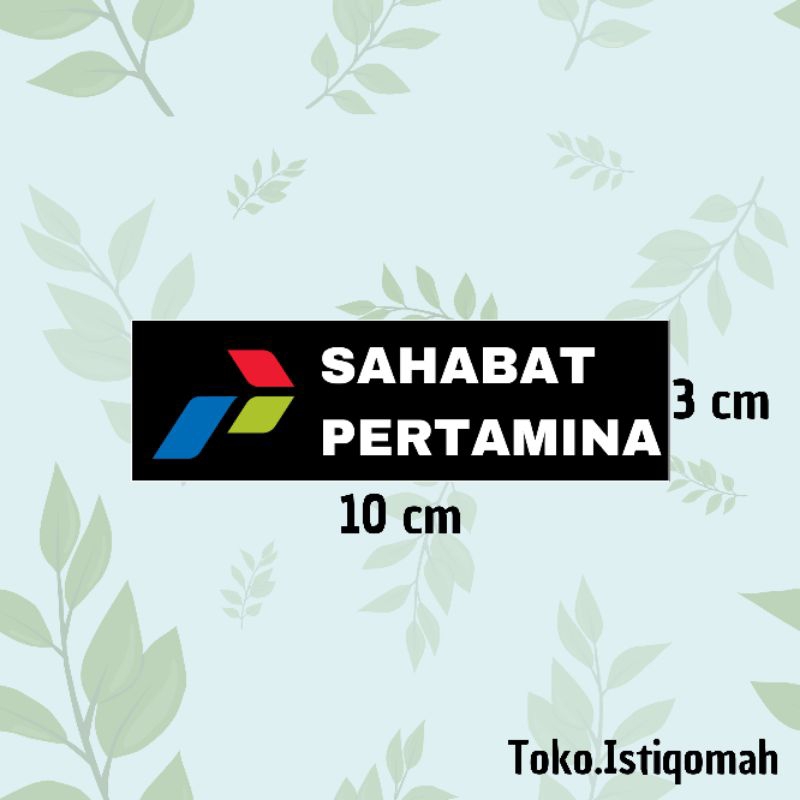 STIKER MOTOR/STIKER SAHABAT PERTAMINA/STIKER SOBAT PERTAMINA