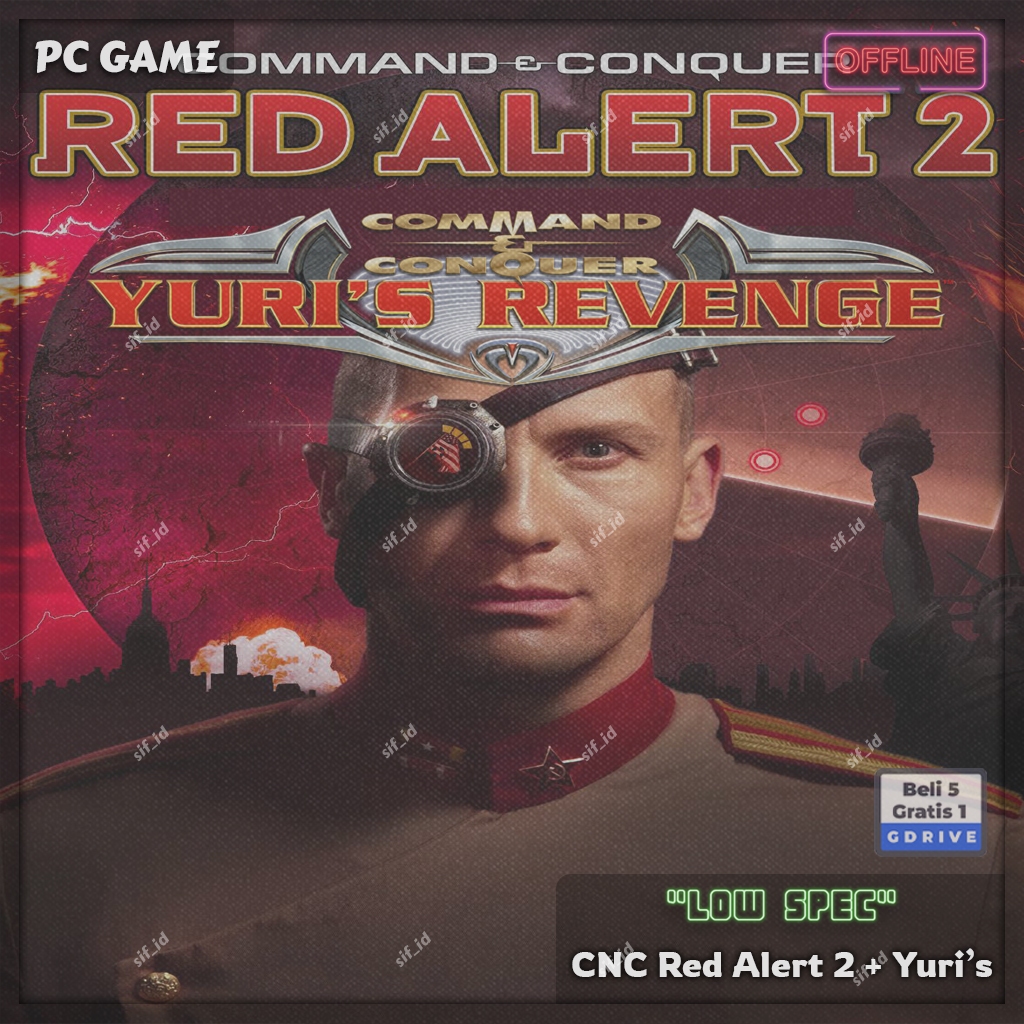 Command and Conquer Red Alert 2 + Yuri Revenge  - PC Game