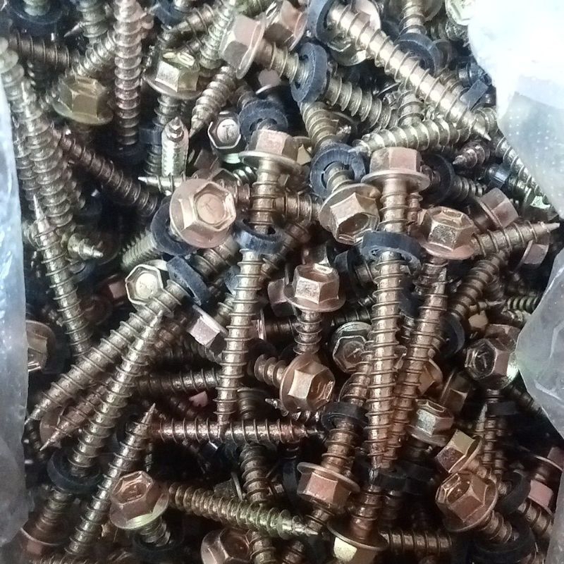 baut drilling kayu/sekrup drilling kayu 12x50(5cm)