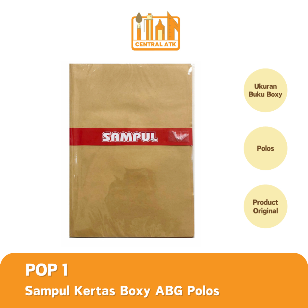 

SAMPUL BUKU POP1 ABG POLOS SIZE BOXY