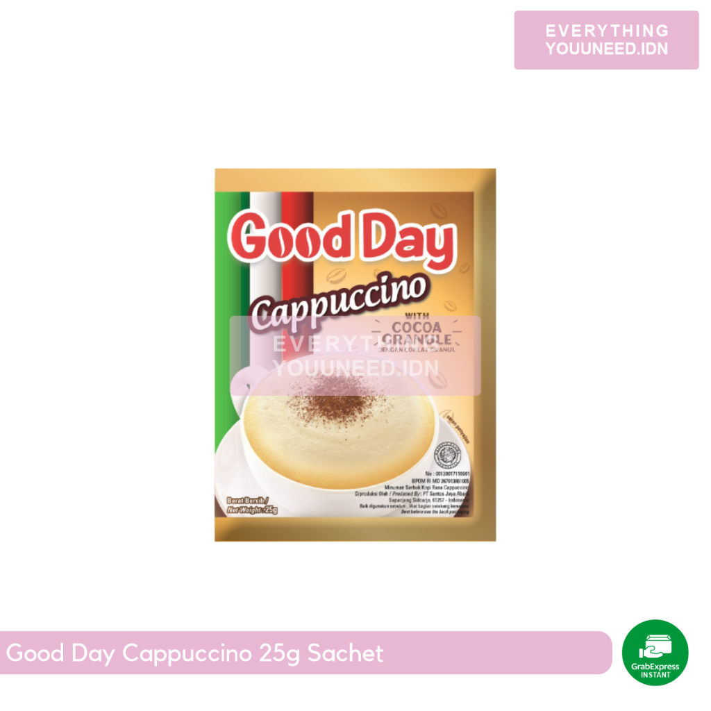 

Good Day Cappuccino 25gr Sachet