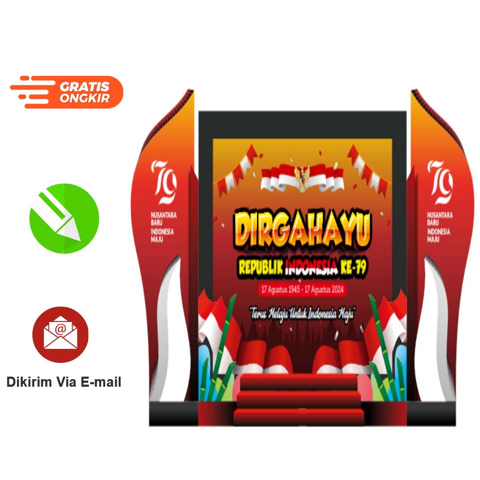 

(IDtd047) Desain HUT RI Kemerdekaan pdf dan cdr siap edit