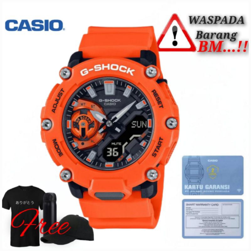 Jam tangan pria Casio G-Shock GA-2200m-4adr / Gshock ga-2200m-4 original