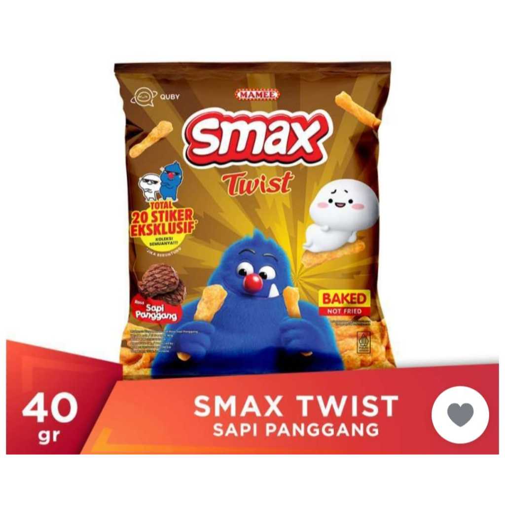 

Smax Twist Rasa Sapi Panggang 40gr