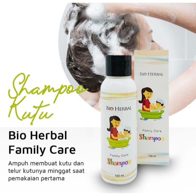 Bio herbal  Shampo kutu / SHampo Family