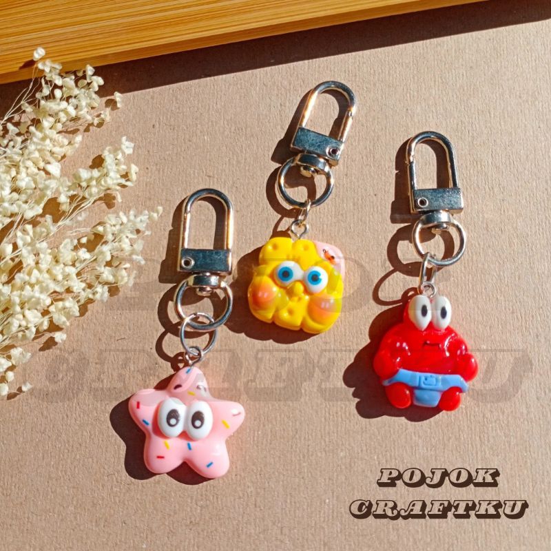 GANTUNGAN KUNCI KARAKTER SPONGEBOB