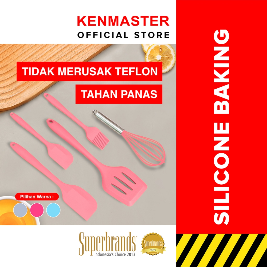 Silicone Spatula Baking / Alat Masak Spatula