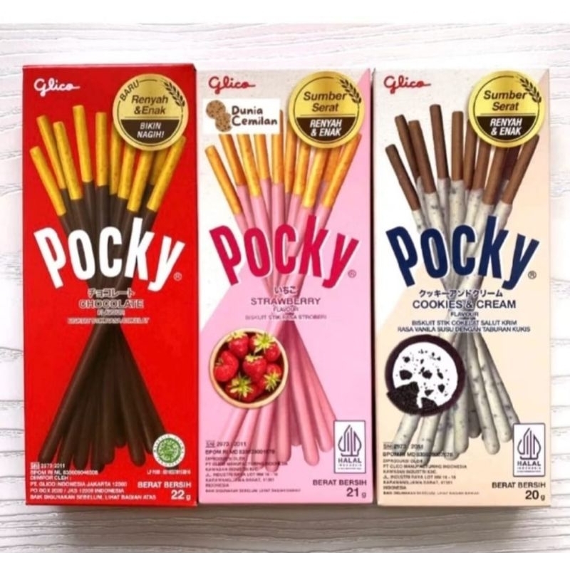 

POCKY MINI @22 GRAM RASA COKLAT DAN STRAWBERRY