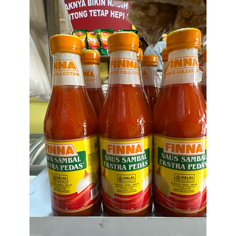 

finna saus sambal pedas 340ml