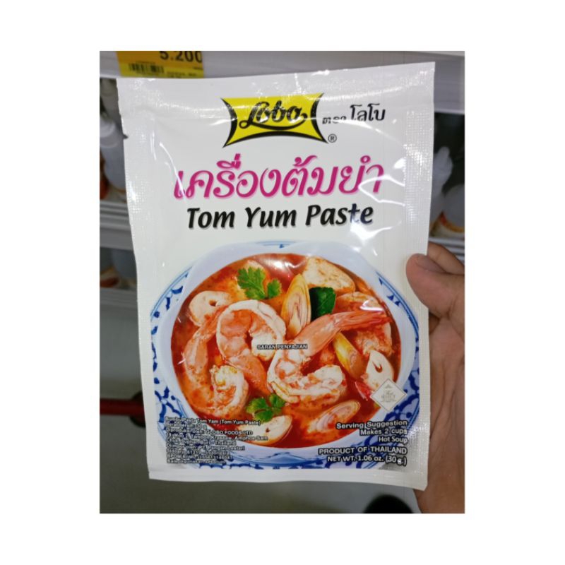 

LOBO TOM YUM PASTE 30GR ISI 5 PCS