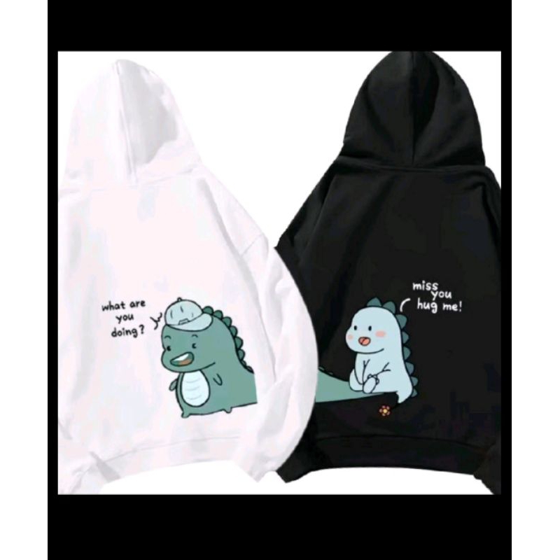 Hoodie couple terbaru dino