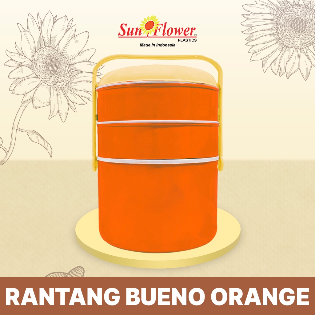 NEW RANTANG PIKNIK OKE SUN FLOWER/RANTANG SUSUN / RANTANG BESAR