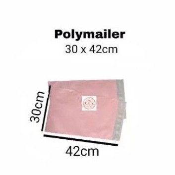 

KODE H87U VENNE MAILER1pcs Polymailer 3 x 42 cm Pink Muda Kantong Amplop Plastik Online Shop packing
